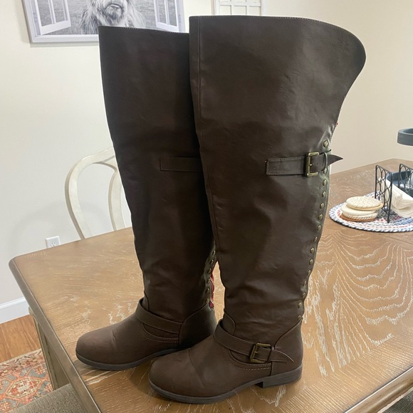 Women’s otk size 10 none wide calf - Picture 2 of 2